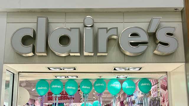 Claire's to close 6 Massachusetts locations amid latest bankruptcy