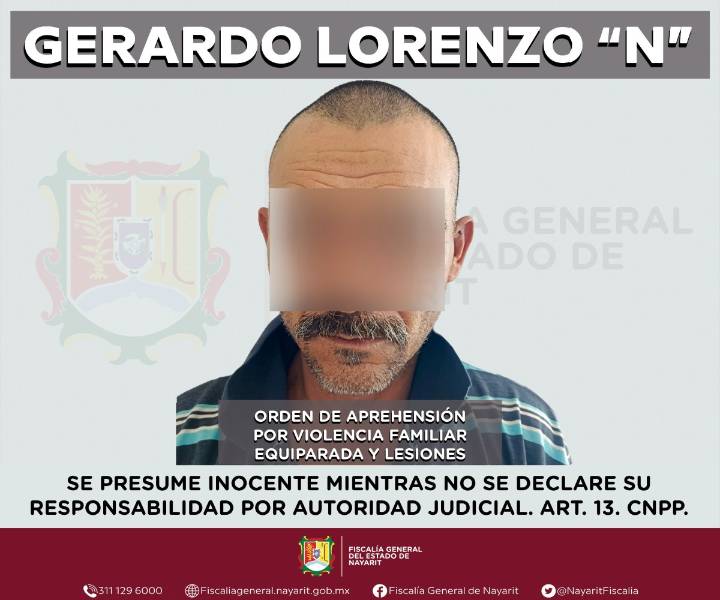 GERARDO LORENZO “N” FUE DETENIDO EN COMPOSTELA