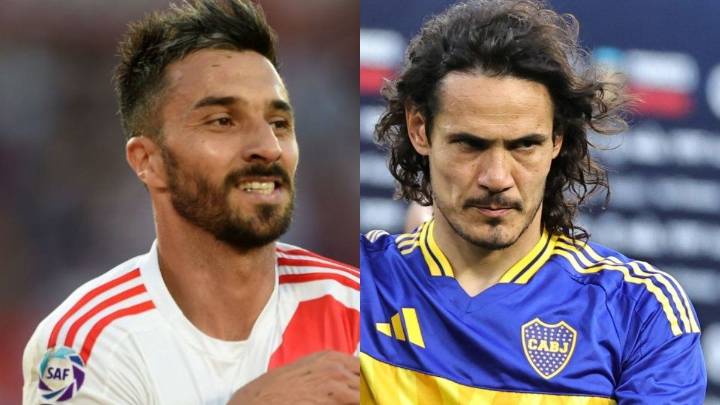 Sorpresa: Scocco salió en defensa de Cavani y criticó el trato de los hinchas de Boca