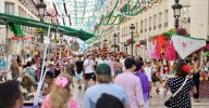 Aviso amarillo en Málaga: última jornada de terral durante la Feria