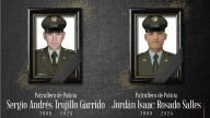 Sergio Andrés y Jordan Isaac, los dos patrulleros asesinados en Morales, Cauca