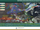 Continúan lluvias, descargas eléctricas y granizo en Coahuila; el sábado ingresa frente frío