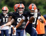 Fran Brown on Syracuse quarterbacks after scrimmage: ‘Hoping for a huge step’