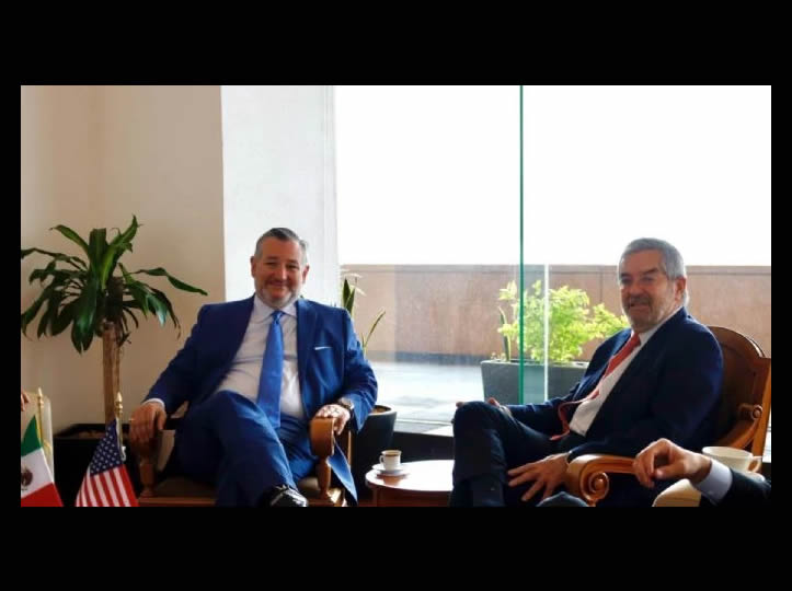 La SRE responde a Ted Cruz: “Lucha contra el narco corresponde solo a México”