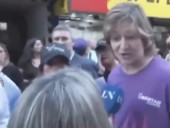 Caravana de LLA en Corrientes. Iñaki Gutiérrez agredió a un camarógrafo e increpó a una periodista de LN+