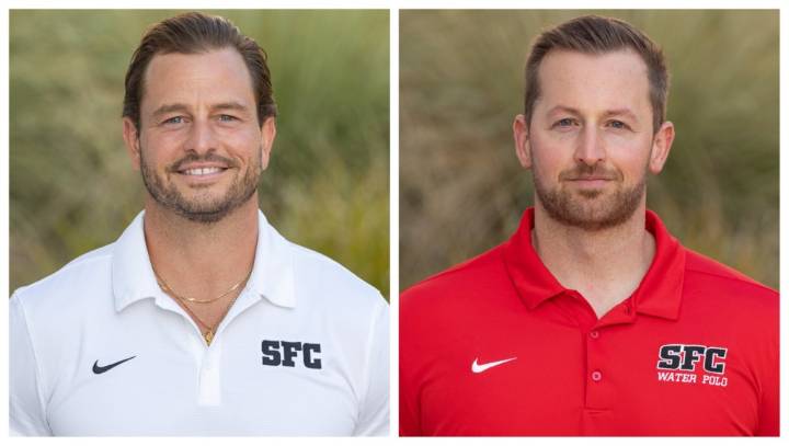 Friends and former teammates reunite to coach Santa Fe Christian water polo team