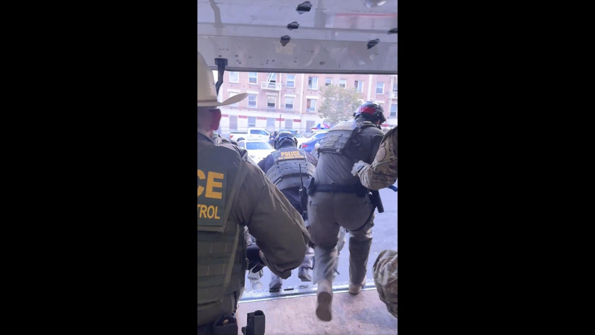 Federal agents hid in back of rental truck at start of raid outside LA Home Depot