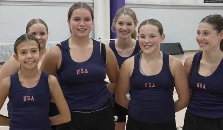 Hamburg Township baton twirlers capture world championship title in Italy