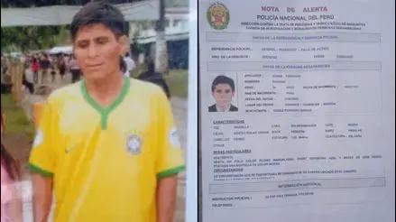 Huánuco: adulto de 54 años desapareció hace más de tres semanas tras ir a trabajar