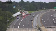 Lem Turner ramp closure continues after semi veers off road near I
