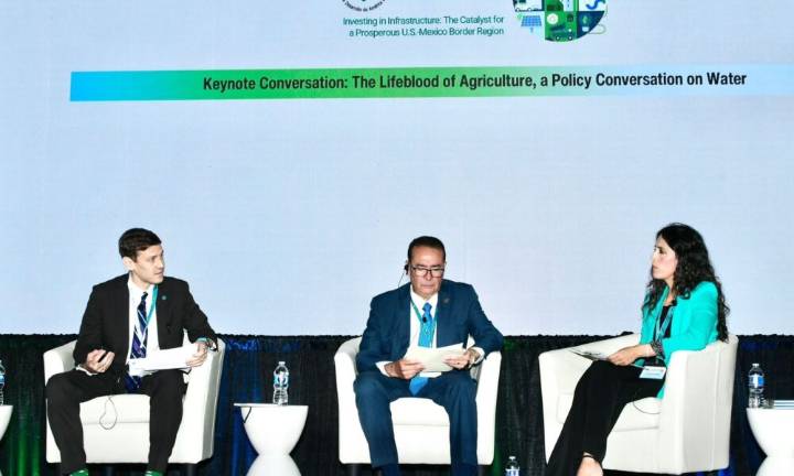 Destacan proyectos de seguridad hídrica de la JCAS en Cumbre del Banco de Desarrollo de América del Norte