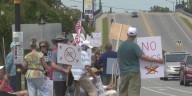 Dozens attend ‘No Haters’ protest in Greenville