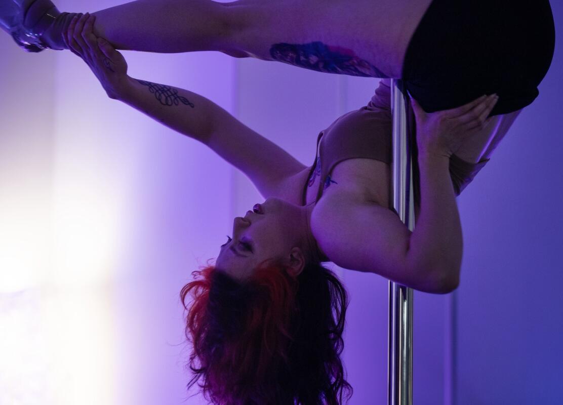 These pole dancers say the art form is about power and strength