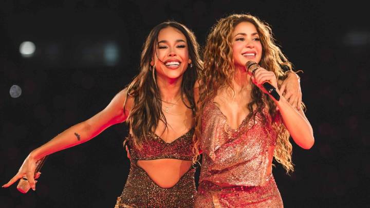 Danna Paola dedica emotivo mensaje a Shakira tras compartir escenario en México