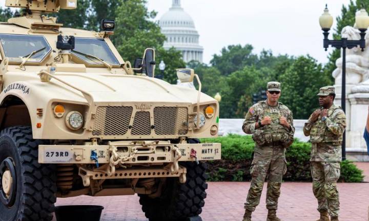 Tennessee y Luisiana envíarán a casi 300 soldados a Washington en apoyo a campaña de Trump