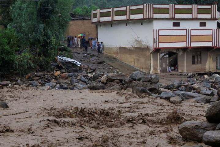 Twenty bodies found in Pakistan mountain village after cloudburst flooding
