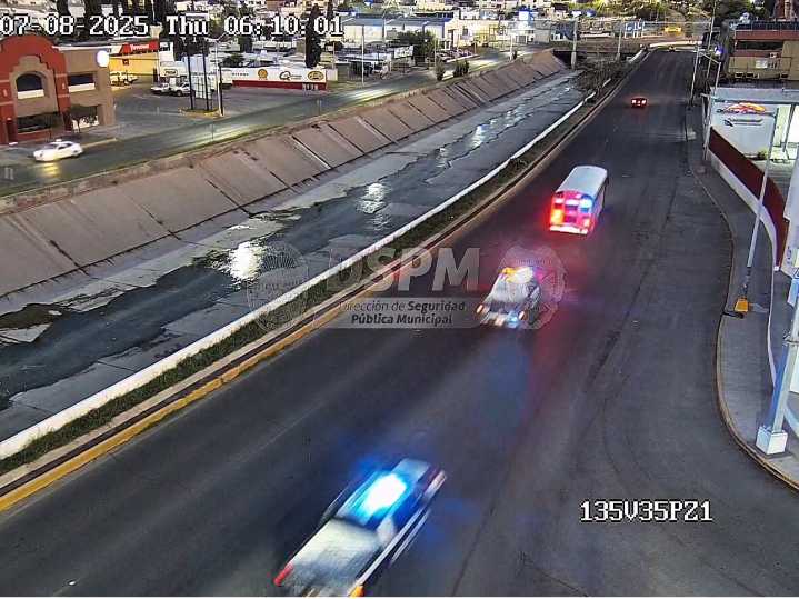 Así fue la persecución de sujeto que robó un camión de maquila en Chihuahua capital