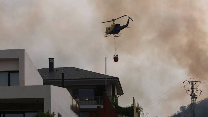 Evolución favorable de los incendios en Castilla y León: se reducen a seis los fuegos más graves