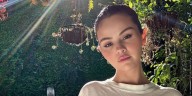 Selena Gomez Shares Candid Shot of Engagement Ring from Backyard