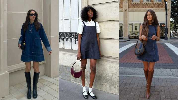 Here Are The Best Denim Dresses For Effortless Styling