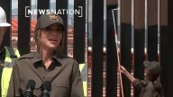 Noem anuncia que el muro fronterizo se pintará de negro para disuadir la inmigración ilegal