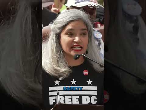 Protests erupt after Trump sends National Guard to crack down on DC crime