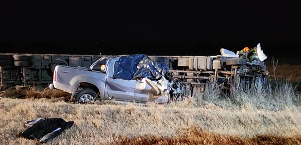 ESTA MADRUGADA: accidente fatal en la Ruta 33 entre General Villegas y Piedritas