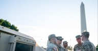 National Guard troops arrive in D.C. amid Trump's crime crackdown