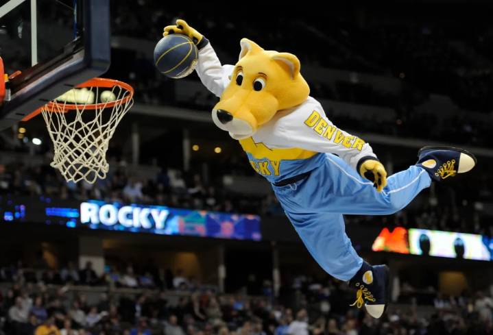 Former Nuggets mascot sues team over his ouster
