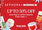 Kohl's Sephora sale: 50% off beauty products for Labor Day