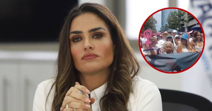 Inicia marcha ‘La Resistencia’ encabezada por la alcaldesa Alessandra Rojo de la Vega
