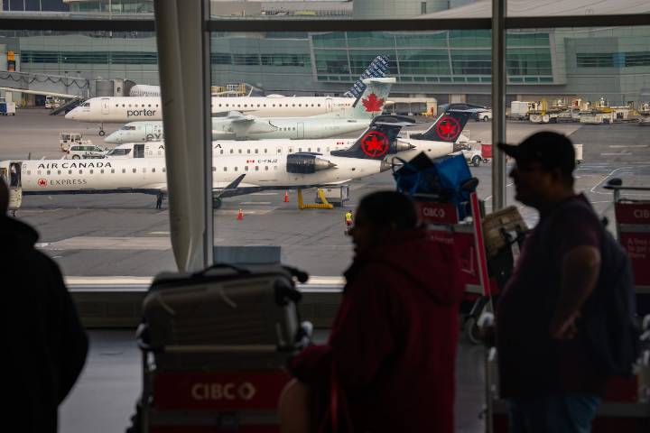 Air Canada to start cancelling trips after flight attendants’ union issues strike notice