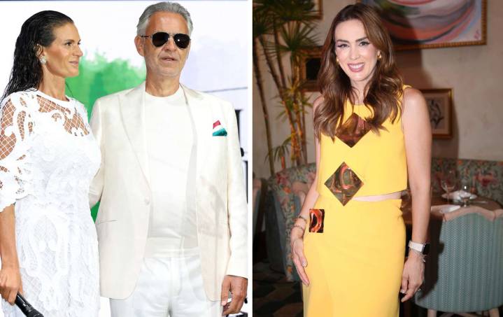 Mira el vestido rojo que le prestó Verónica Berti a Jacky Bracamontes