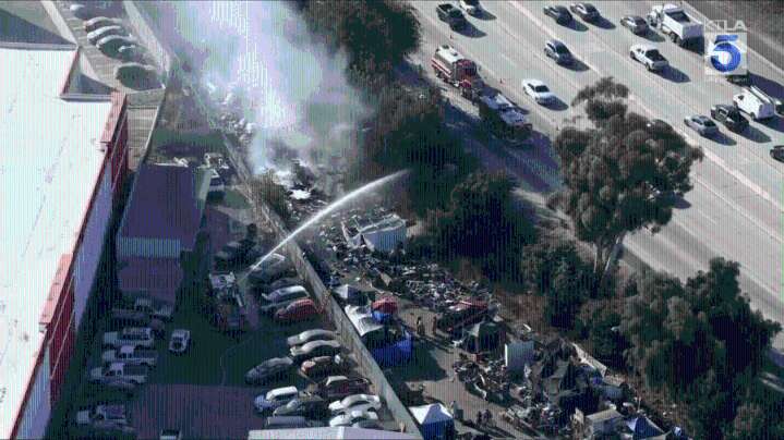 Encino residents increasingly worried about homeless encampment fires