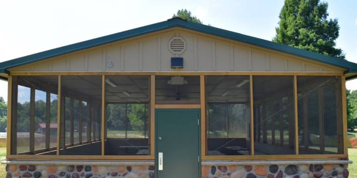 Ribbon cutting set for new picnic shelter at Yellow Creek Park
