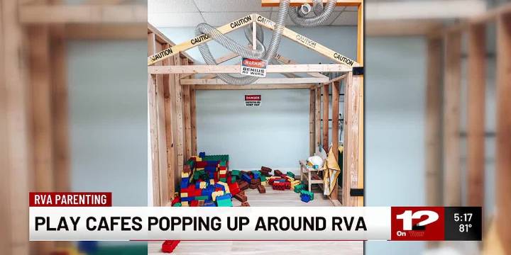 Play cafes allow children to play, adults to socialize