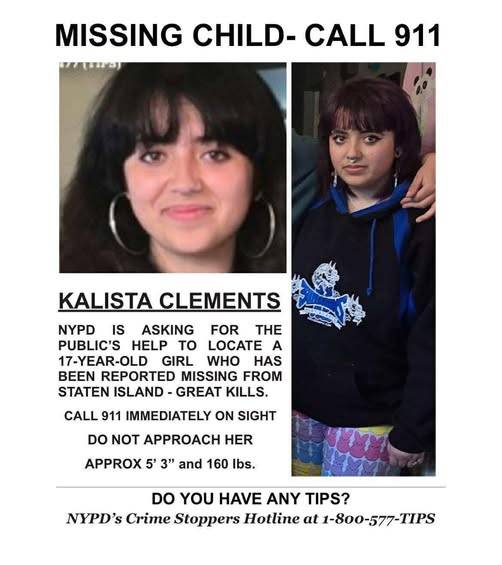 Police searching for 17-year-old girl missing from Staten Island