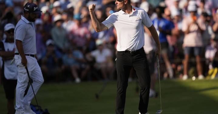 Rose wins FedEx St. Jude in playoff. Burmester also needs extra holes at LIV Golf Chicago