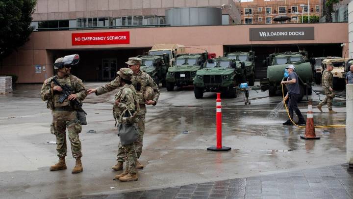 Military Deployed to LA Protests Despite Little Danger There, General Testifies