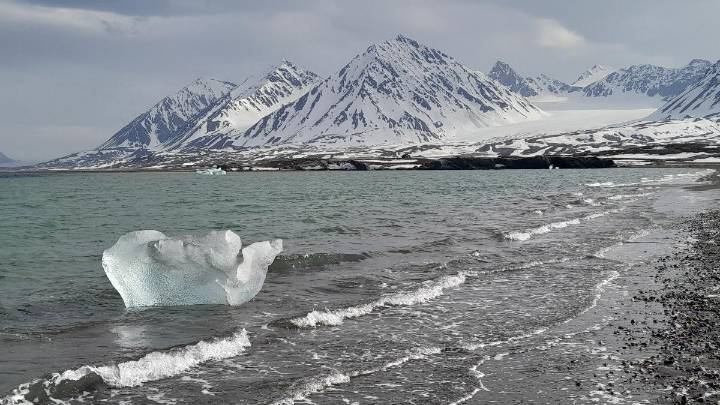 Los microbios aceleran el deshielo de los glaciares de Svalbard