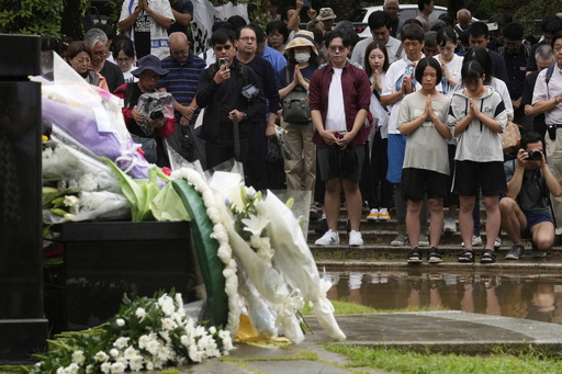Nagasaki marks 80th A-bomb anniversary as survivors put hopes of nuke ban in the hands of youth