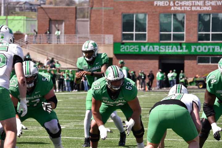 Marshall making offensive strides over opening week of camp