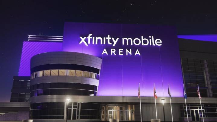 Wells Fargo Center changes to Xfinity Mobile Arena in Philadelphia