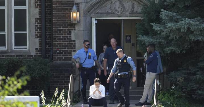 Photos: Minneapolis Catholic school shooting aftermath