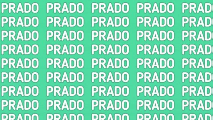 Sólo una mente perspicaz puede encontrar la palabra ‘Pardo’’ en menos de 5 segundos
