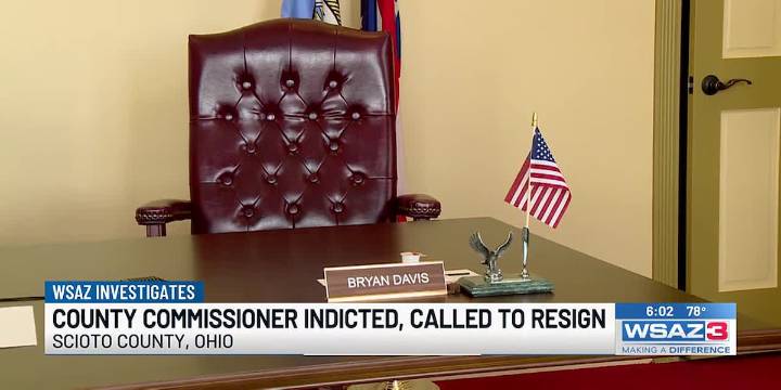 WSAZ Investigates | Scioto County Commissioner indicted, facing increasing calls to resign