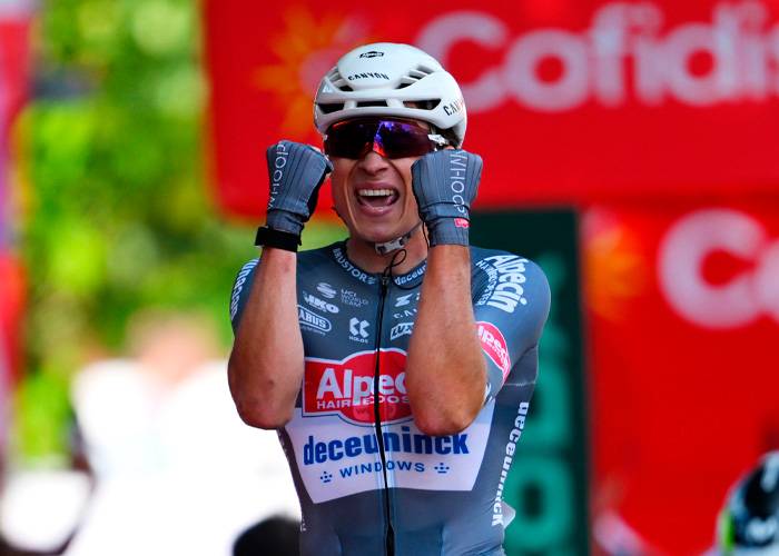 Jasper Philipsen, ganador de la 1ª etapa de la Vuelta a España