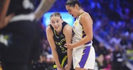 Plum scores 28, Sparks withstand Wings' late run to win 97-96 as Bueckers misses potential winner