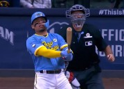 William Contreras sacudió jonrón de oro