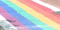 Gainesville mayor visits rainbow crosswalk before removal